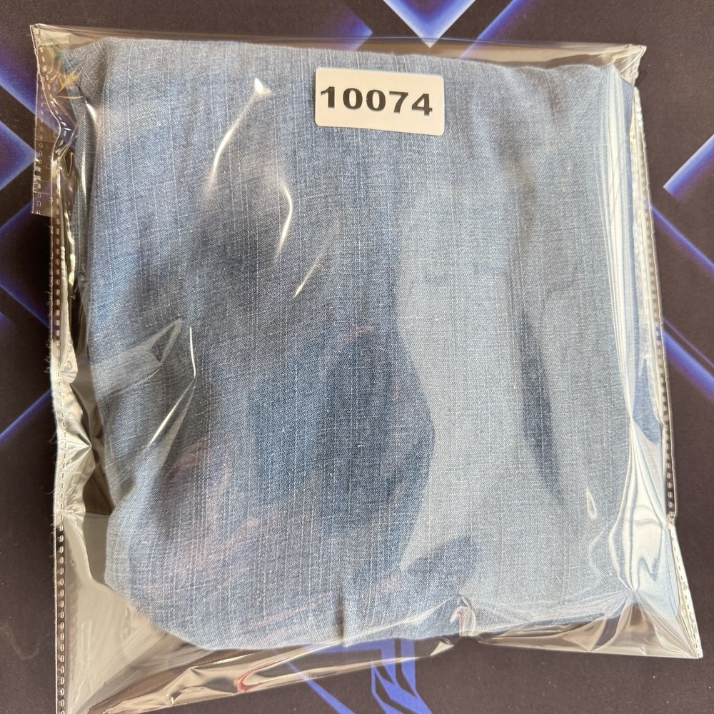 LOFT The Softened Shirt Women's XS Blue Chambray Cottagecore Hi Lo Hem Prarie - Picture 9 of 9